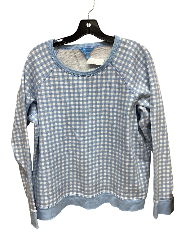 women's tops for relaxed weekendsTop Long Sleeve By Draper James In Plaid Pattern, Size: Xxl