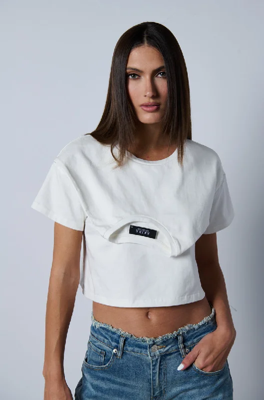 women's tops for smart casual looksNOT YOUR AVERAGE TEE