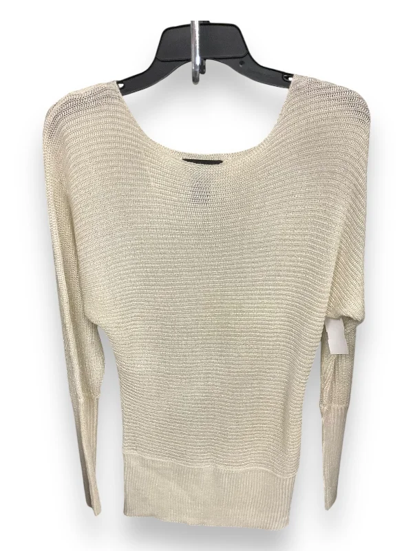 women's tops for those who prefer classic over trendy stylesTop Long Sleeve By Attention In Ivory, Size: Xs