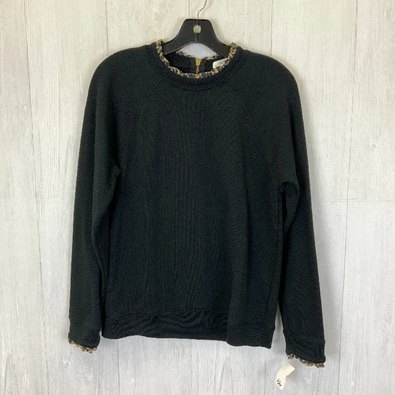 women's tops for mixing and matching with different bottomsTop Long Sleeve By J. Crew In Black, Size: M