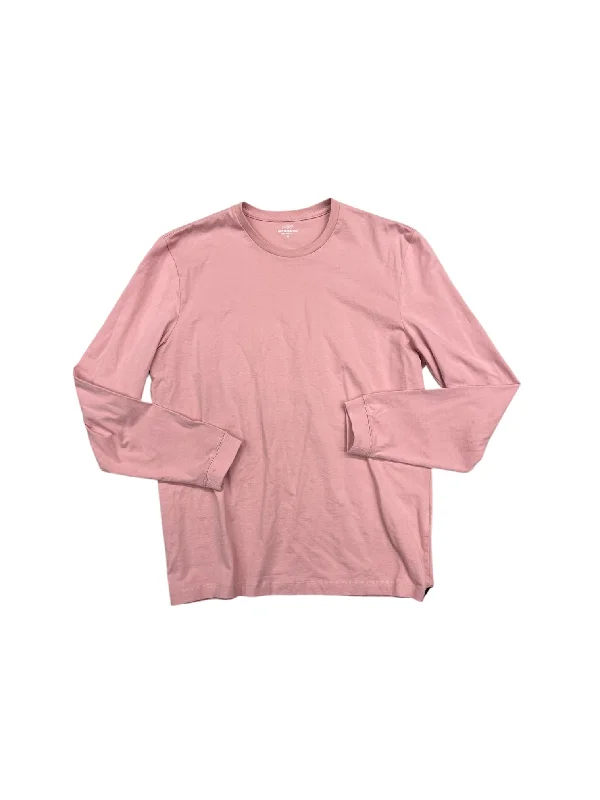 women's tops for summer festivalsTop Long Sleeve By J. Crew In Pink, Size: M