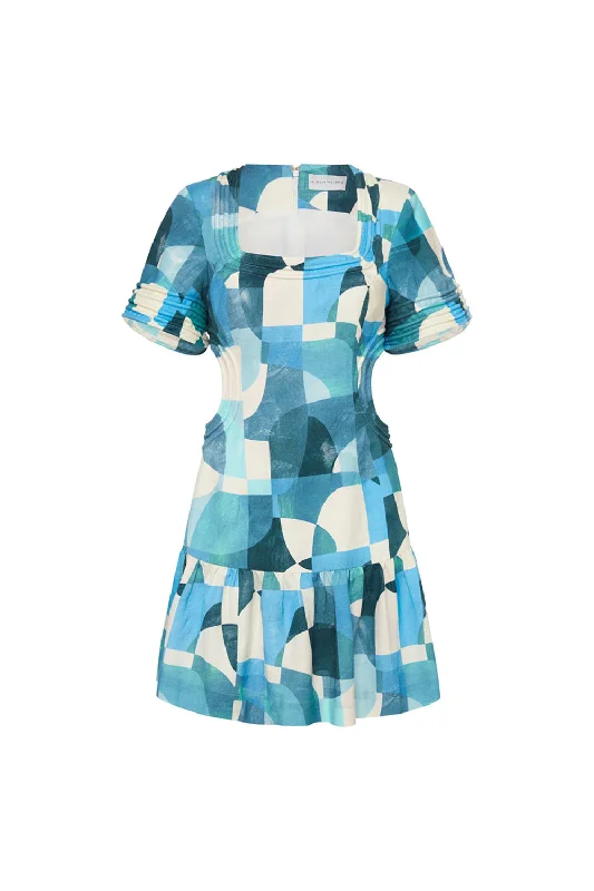 women's sustainable dressesMallorca Short Sleeve Mini Dress