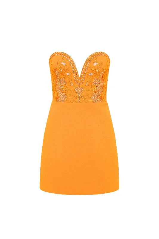 Cut-Out DressSirene Strapless Mini Dress