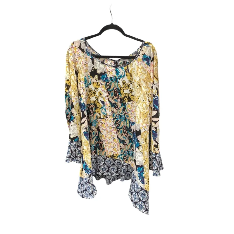 women's tops for those who want to create stylish and put-together outfits without spending a fortuneTop Long Sleeve By Figuero & Flower In Multi-colored, Size: Xl