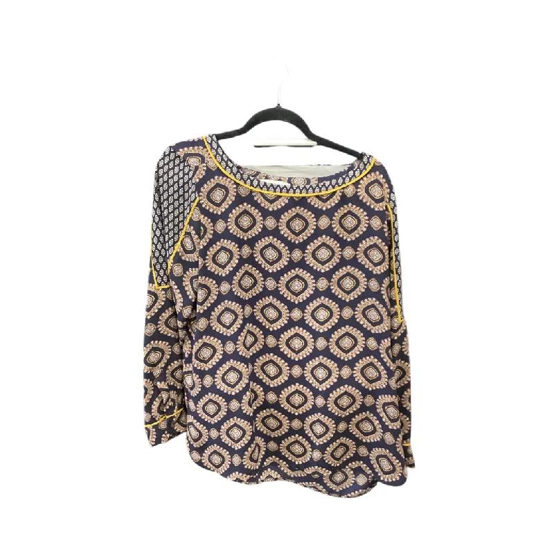 women's tops for those who want to create outfits that reflect their personal style and sense of fashionTop Long Sleeve By Loft In Blue, Size: L