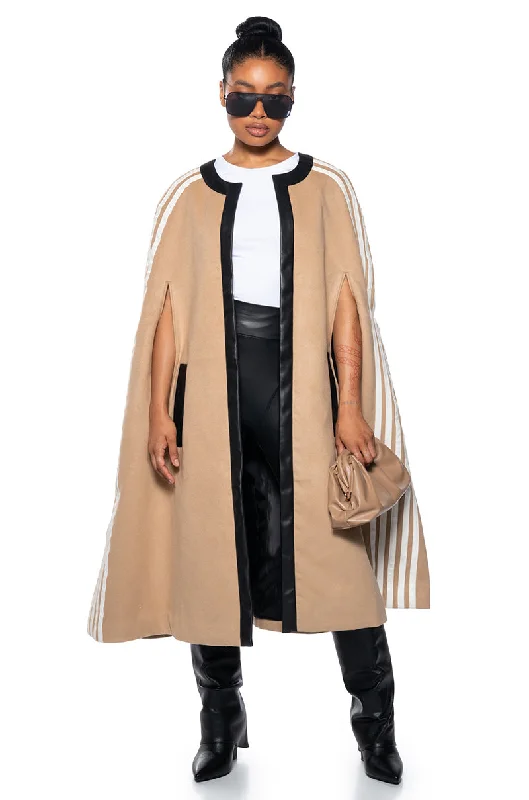 elegant women's coatsMILAN STREET STYLE PONCHO