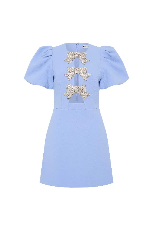 women's maximalist dressesJuliana Puff Sleeve Mini Dress