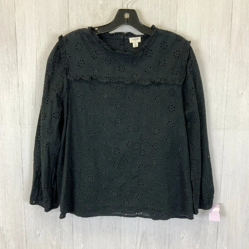 women's tops that offer a perfect blend of style, comfort, and affordabilityTop Long Sleeve By J. Crew In Black, Size: M