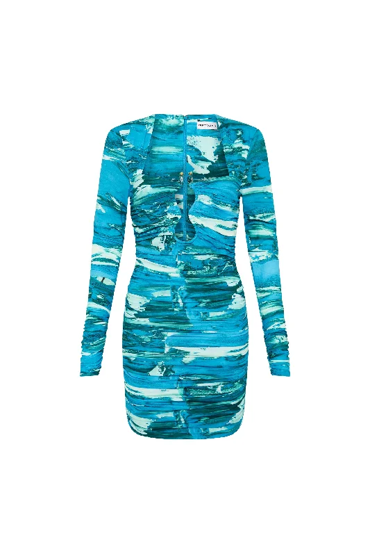 women's A-line dressesMarine Mirage Mini Dress