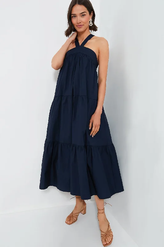 Tall Women DressNavy Irene Maxi Dress