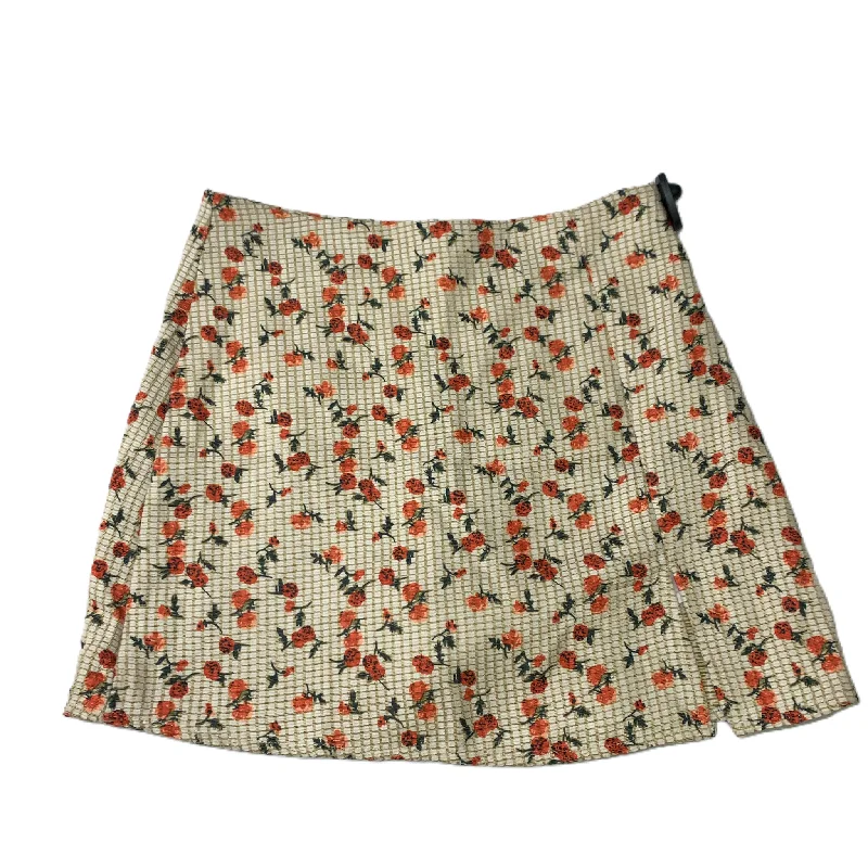 women's floral pleated skirtsSkirt Mini & Short By Cider  Size: M