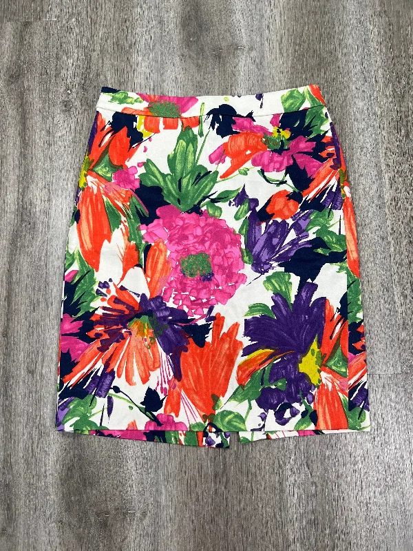 women's floral pleated skirtsSkirt Mini & Short By J. Crew  Size: Xs