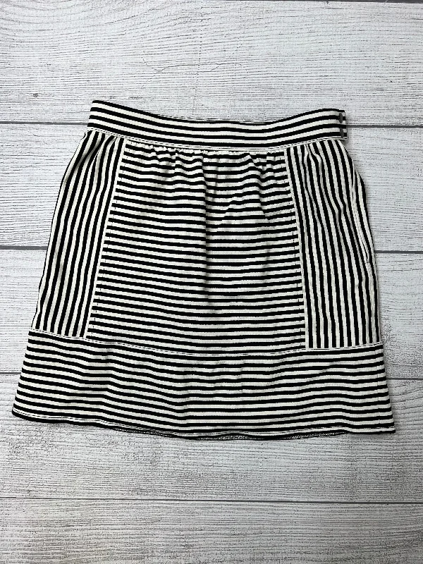 women's striped tulip skirtsSkirt Mini & Short By Madewell  Size: 0