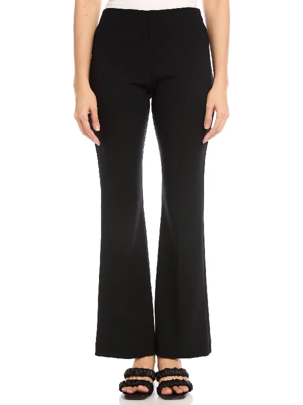 women's hot pantsBootcut Pants In Black