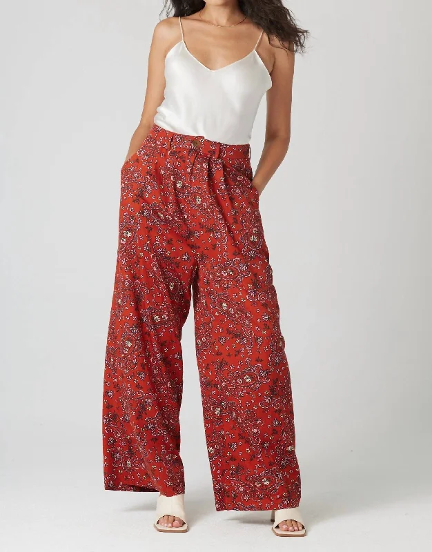 women's cashmere pantsCurson Pant In Baked Clay