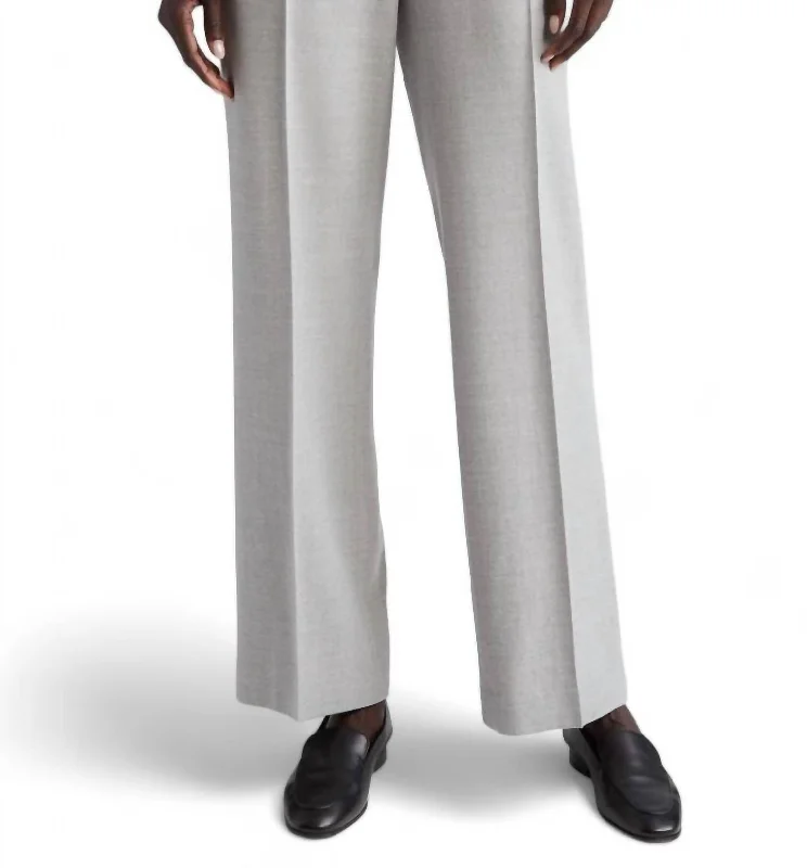 women's sweatpantsGates Full Leg Pants In Grey Heather