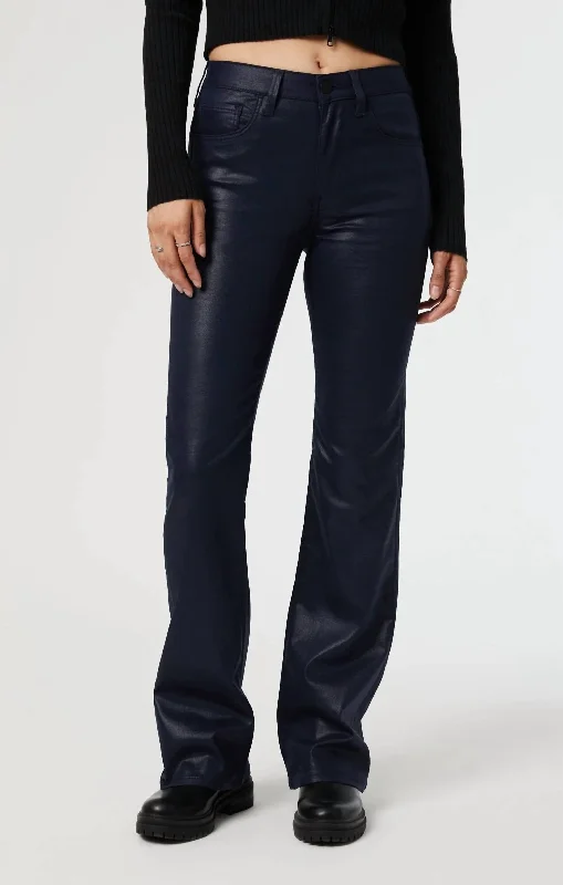 women's affordable pantsMaria Flare Pants In Indigo Jeather