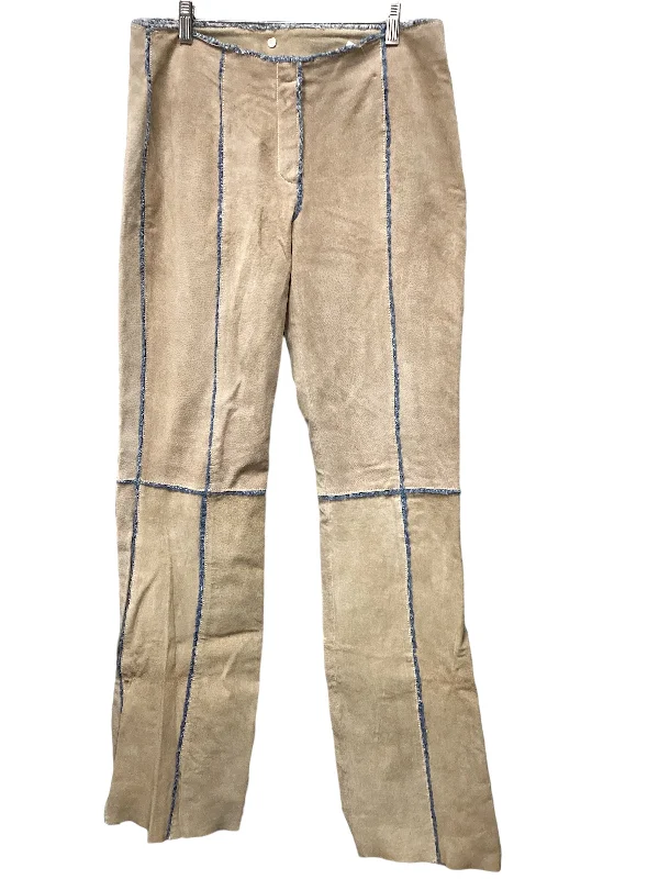 women's striped pantsPants Other By Wilsons Leather In Brown, Size: 8