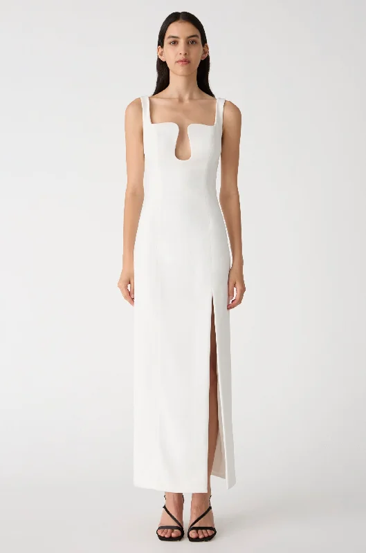 Wedding DressMisha Franka Crepe Gown - Ivory