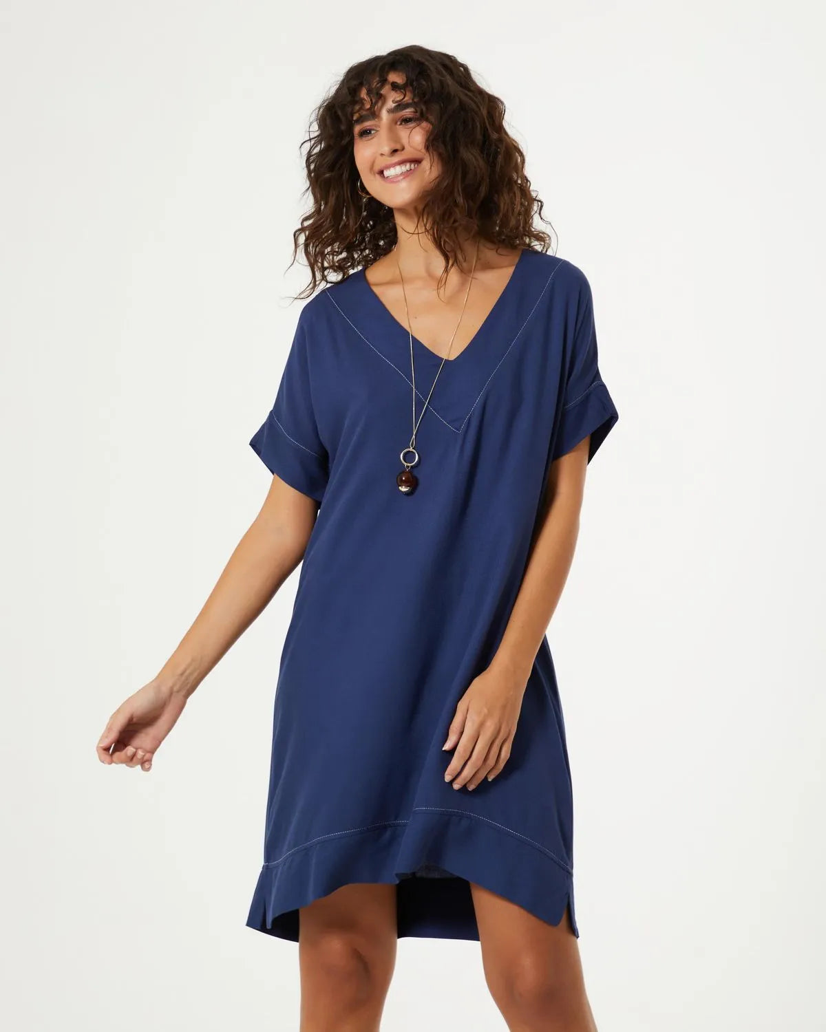 Knit DressZinzane Short VNK Dress | Azul