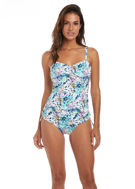 women's tops for cozy nights inFantasie Womens Fiji Underwire Tankini with Adjustable Sides