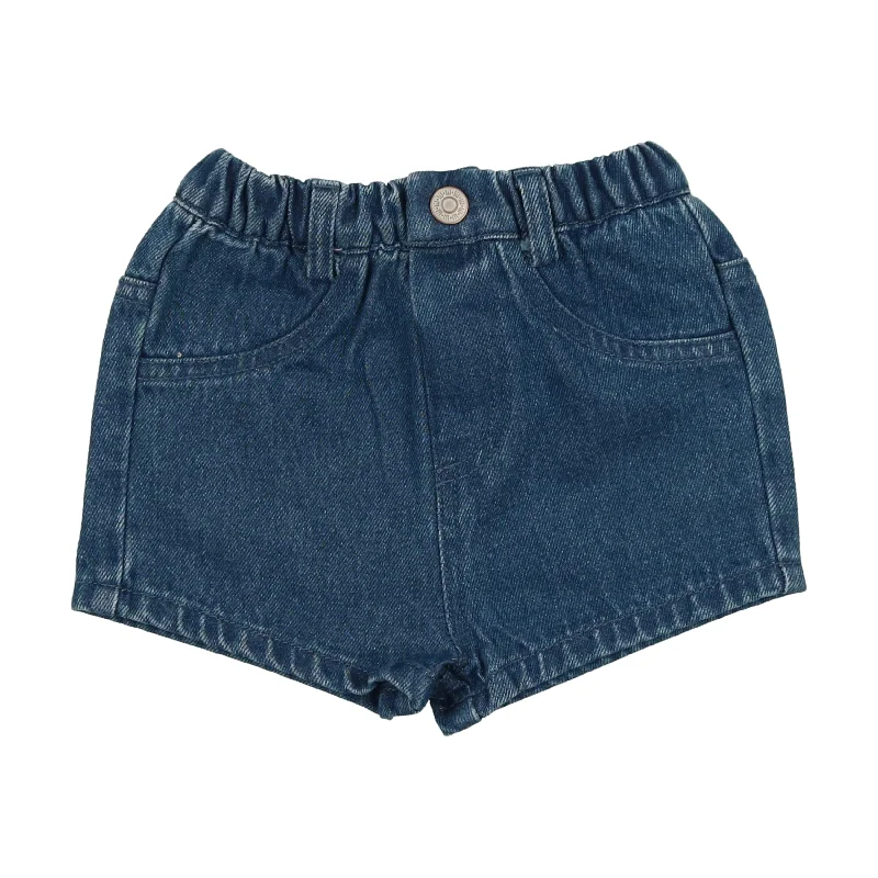 women's reversible shortsLil Legs Denim Shorts - Blue Denim