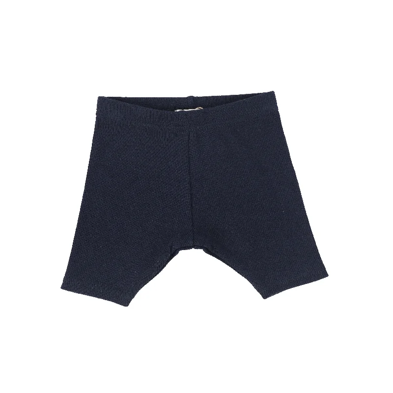 women's cargo shortsLil Legs Ribbed Shorts - Navy