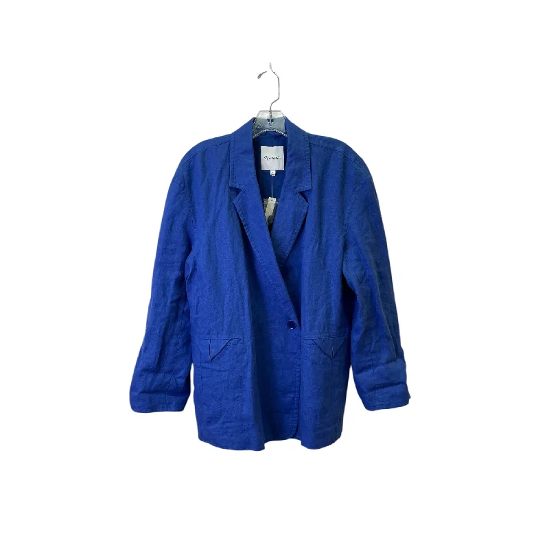 women's coats for black-tie affairsBlazer By Madewell In Blue, Size:L