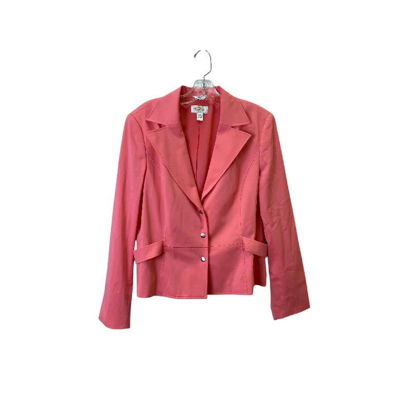 women's coats for cocktail partiesBlazer By Talbots In Coral, Size:L