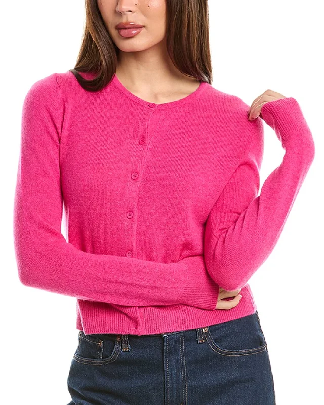 Thick Cashmere SweatersForte Cashmere Cropped Cashmere Cardigan