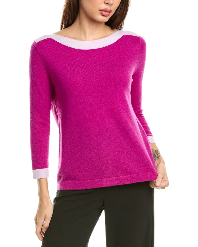 Trendy SweatersInCashmere Boatneck Cashmere Sweater