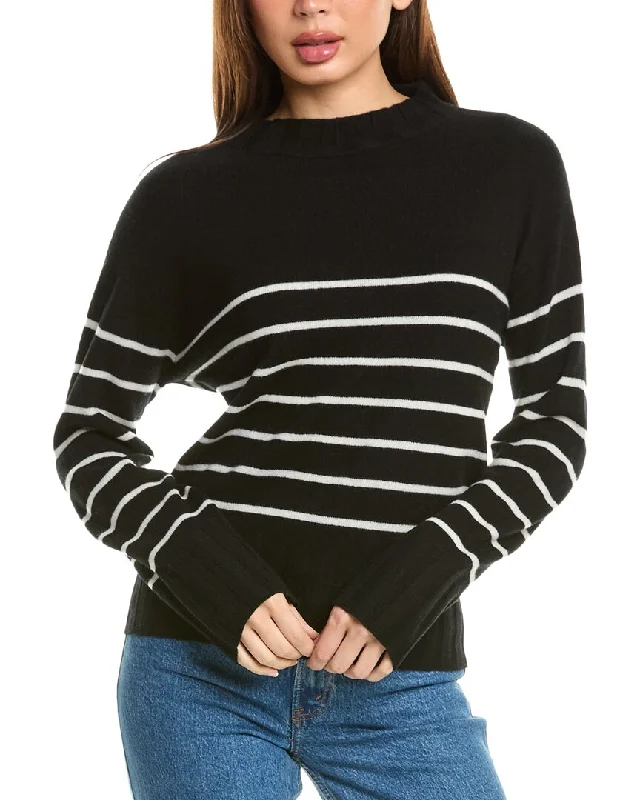 Stylish Flannel SweatersInCashmere Crewneck Cashmere Sweater