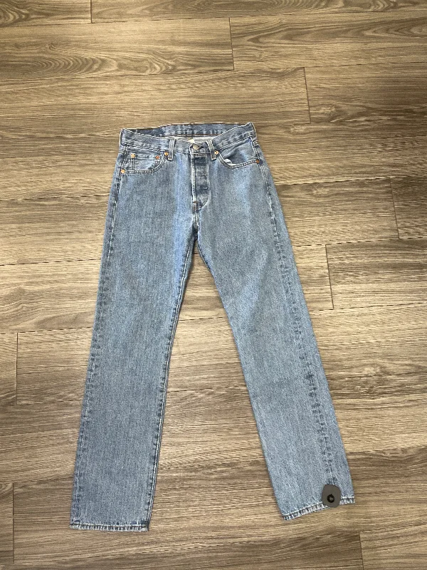 Jeans Straight By Levis In Blue, Size: 8