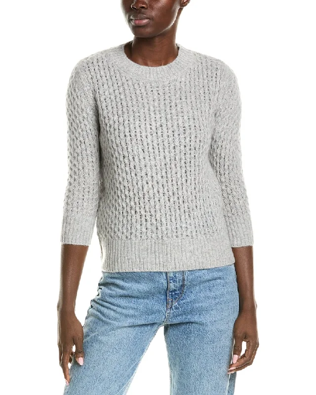 Pullover SweatersQUINN Honeycomb Cashmere Sweater