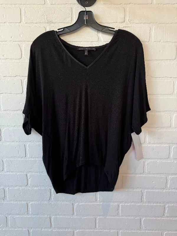 women's tops for those who believe in expressing their individuality through fashionTop Short Sleeve Basic By White House Black Market In Black, Size: Xxs