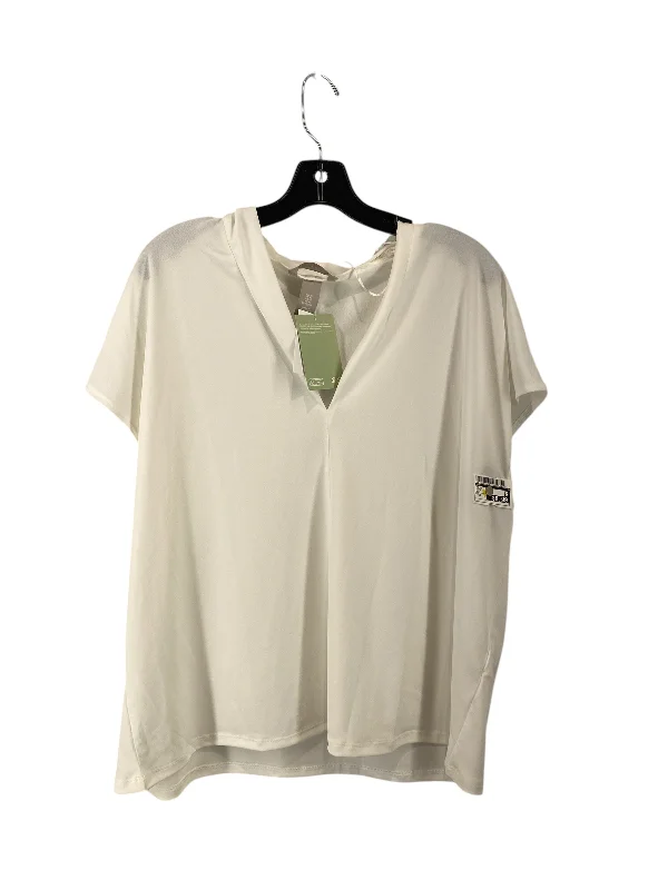 women's tops for those who want to wear pieces that are both comfortable and stylishTop Short Sleeve By H&m In White, Size: Xl