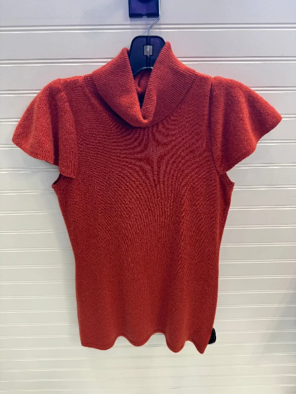 women's tops for those who want to invest in timeless piecesTop Short Sleeve By Neiman Marcus In Orange, Size: S