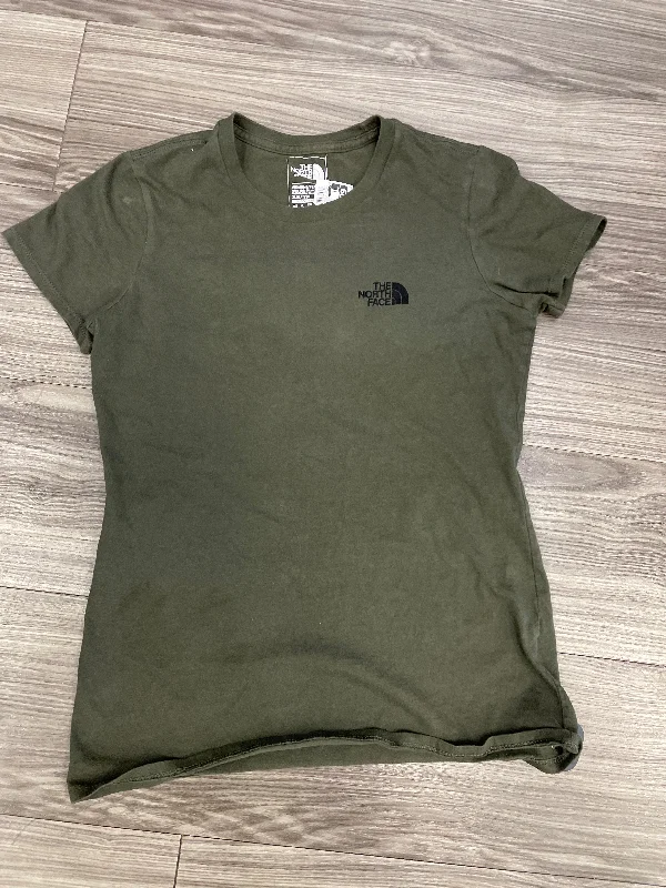 cropped women's topsTop Short Sleeve By The North Face In Green, Size: Xs