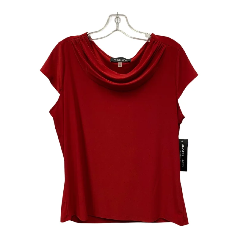 women's tops for statement-making outfitsTop Ss By Evan-Picone In Red, Size:L